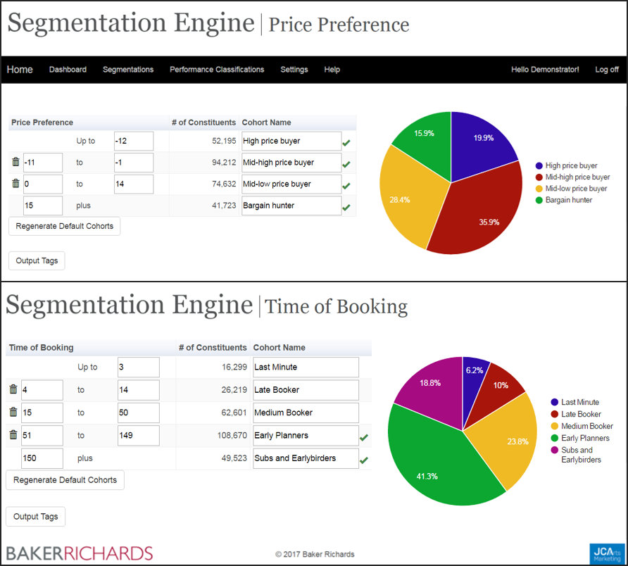 Baker Richards Segmentation Engine