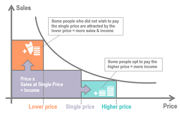 Figure 1: Price Elasticity of Demand curve